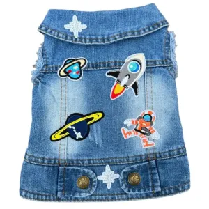 Space Odyssey Denim Vest
