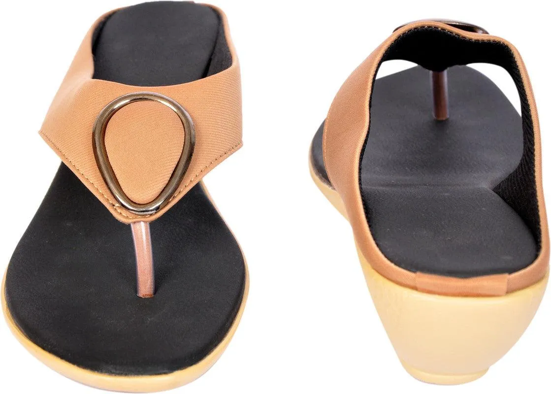 Synthetic Leather Sandals for Women and Girls.