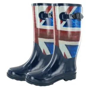 UNION JACK CHUNKY SOLE WELLINGTON BOOTS