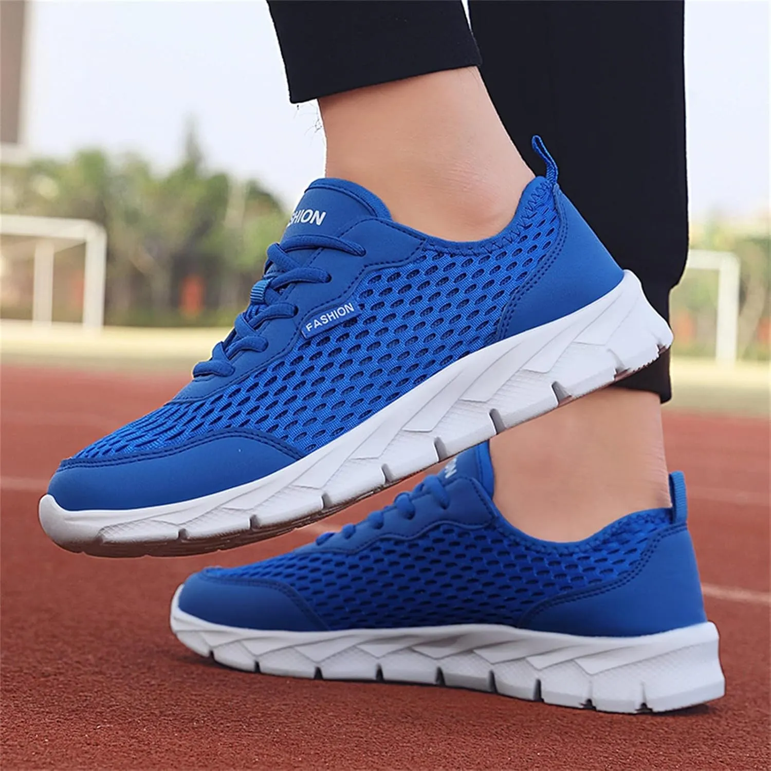 Women's Comfortable Walking Running Tennis Shoes Lace Up Tennis Shoes Womens Lightweight Woman Shoes Casual Waterproof Sneakers Steel Toe Tennis Shoe Cross Trainer Shoe