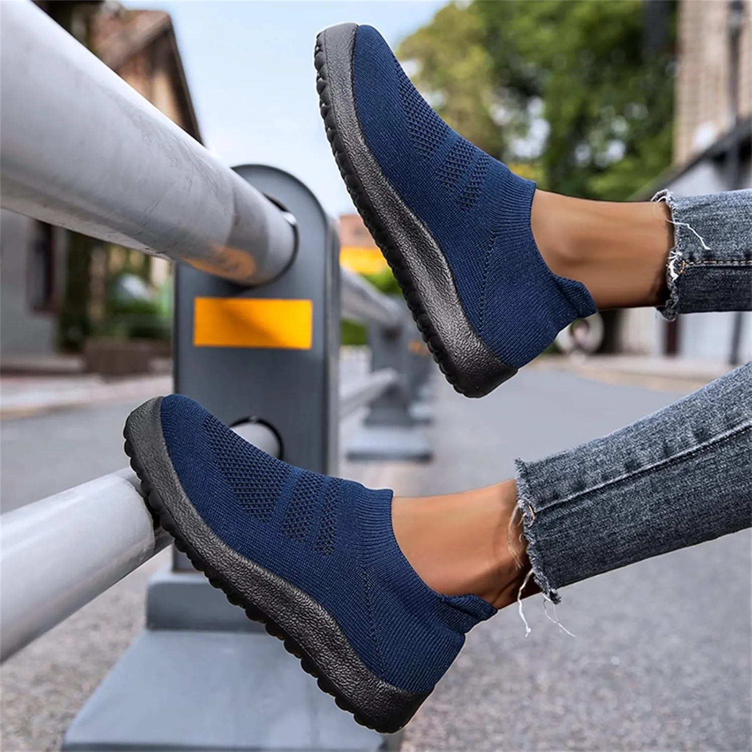 Women's Fashion Sneaker Non Slip Breathable Lightweight Comfortable Lace Up Leather Tennis Shoes Women Women's Platform Loafers White Leather Sneakers