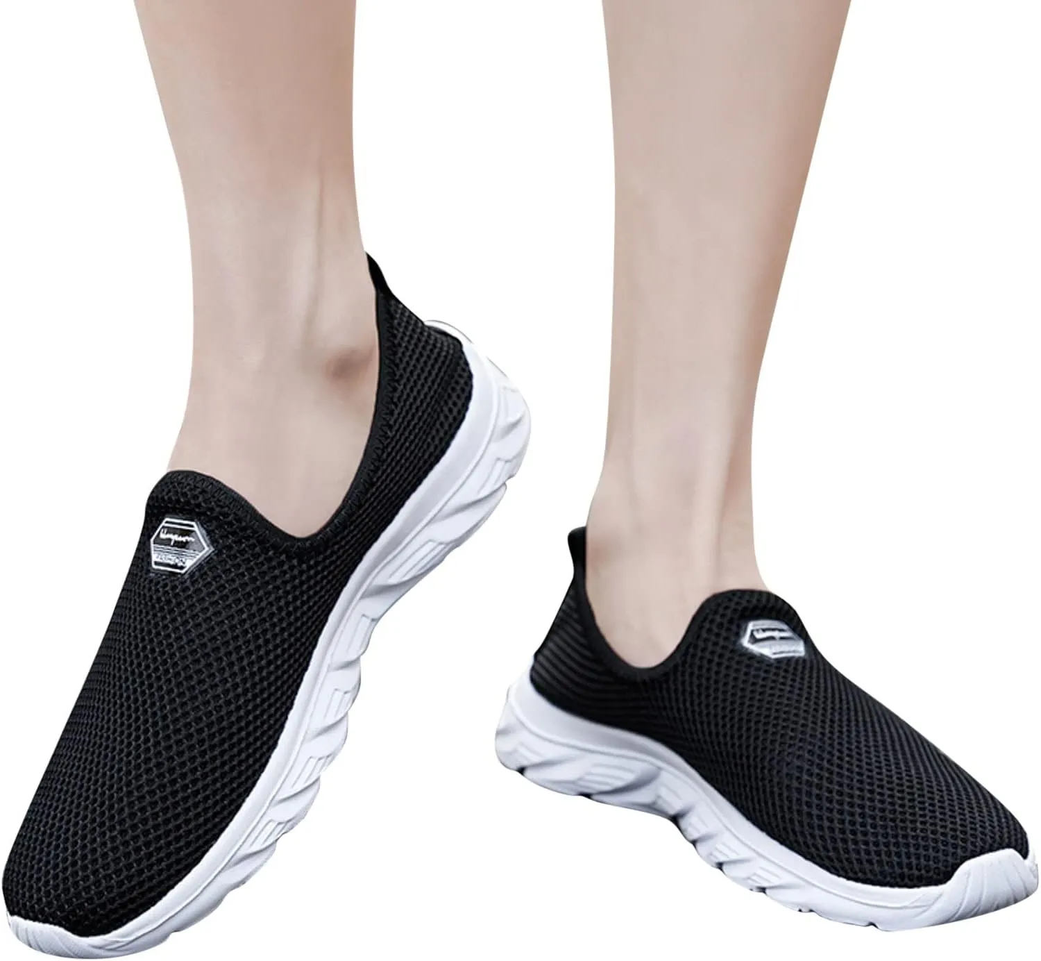 Women's Fashion Sneaker Non Slip Breathable Lightweight Comfortable Lace Up Leather Tennis Shoes Women Women's Platform Loafers White Leather Sneakers