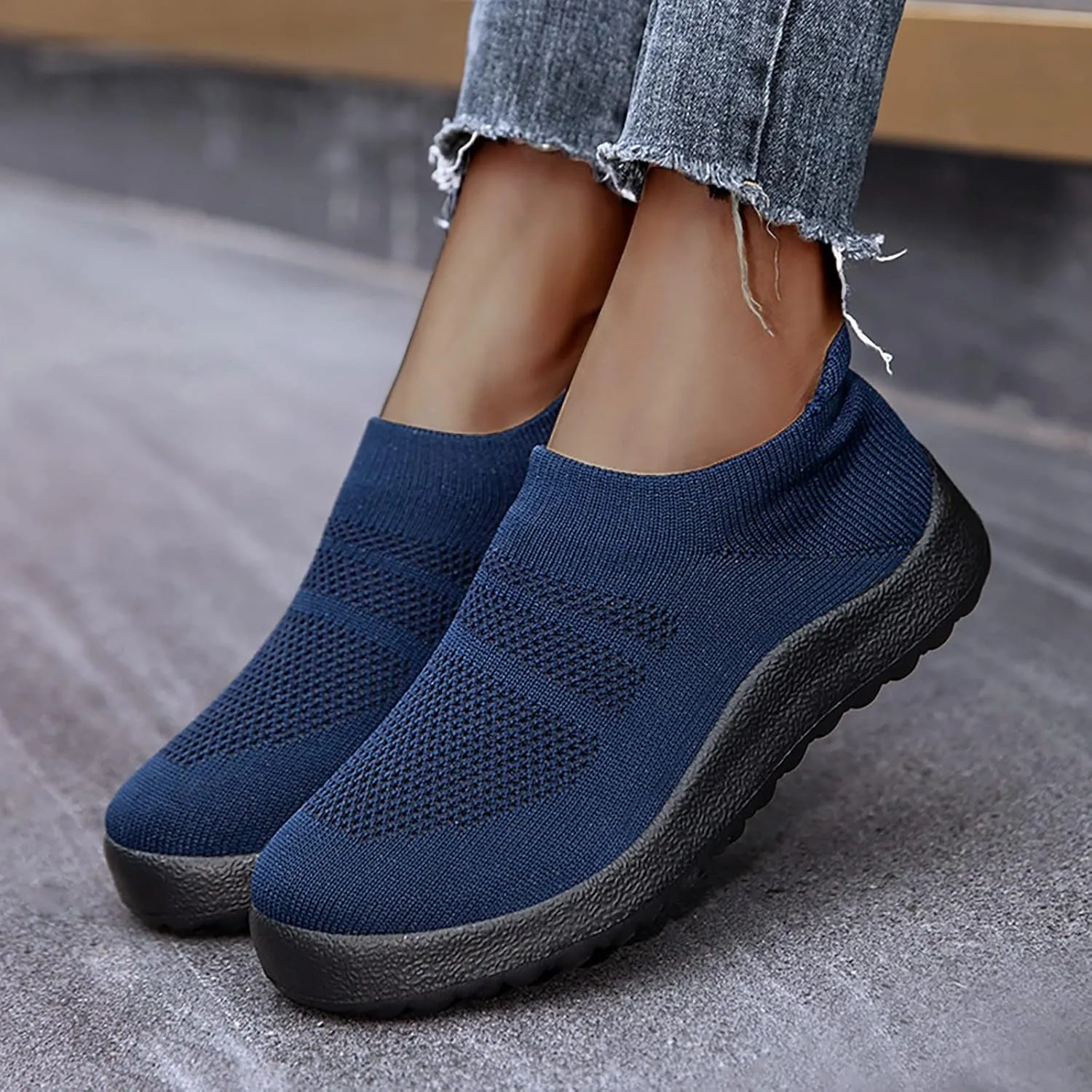 Women's Fashion Sneaker Non Slip Breathable Lightweight Comfortable Lace Up Leather Tennis Shoes Women Women's Platform Loafers White Leather Sneakers