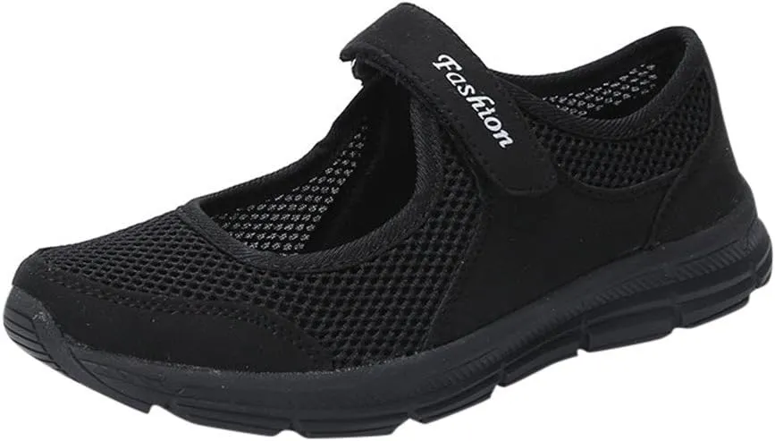 Women's Fashion Sneaker Non Slip Breathable Lightweight Comfortable Lace Up Mens Walking Shoes Wide Width Black Platform Loafers Women Women's Wide Width Sneakers