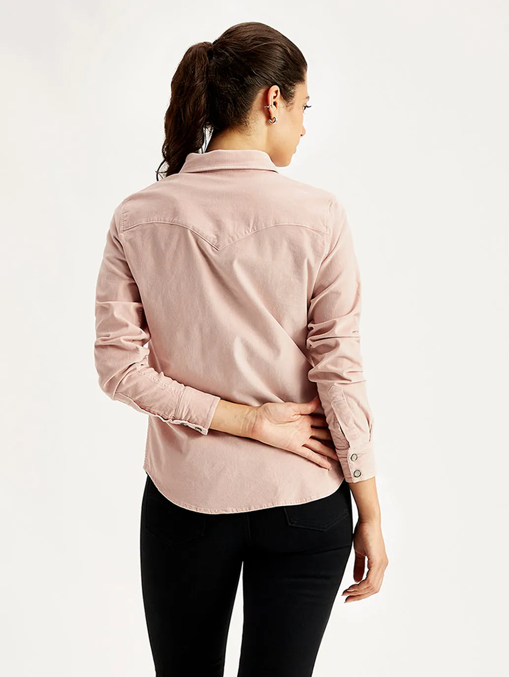 Women's Solid Regular Fit Shirt