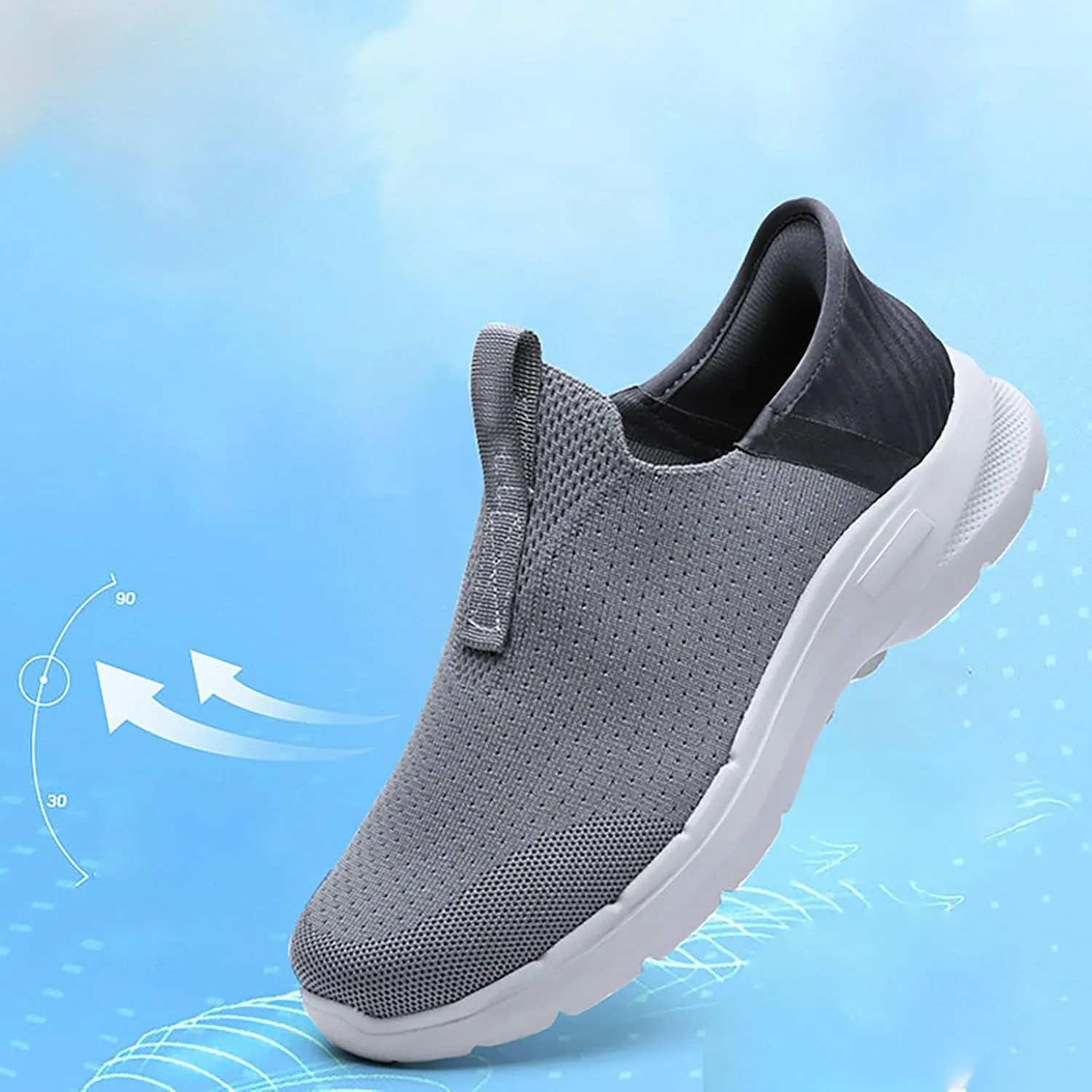Womens Tennis Shoes Jogging Casual Black Shoes Fashion Sneakers Running Sneakers Comfortable Memory Foam Waterproof Tennis Shoe Casual Loafers