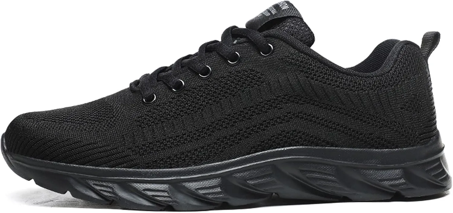 Women's Walking Shoes Mesh Breathable Lightweight Fashion Running Shoes for Men Mesh Breathable Women's Casual Shoes Black Sneakers White Tennis Shoe Cross Trainer Shoe
