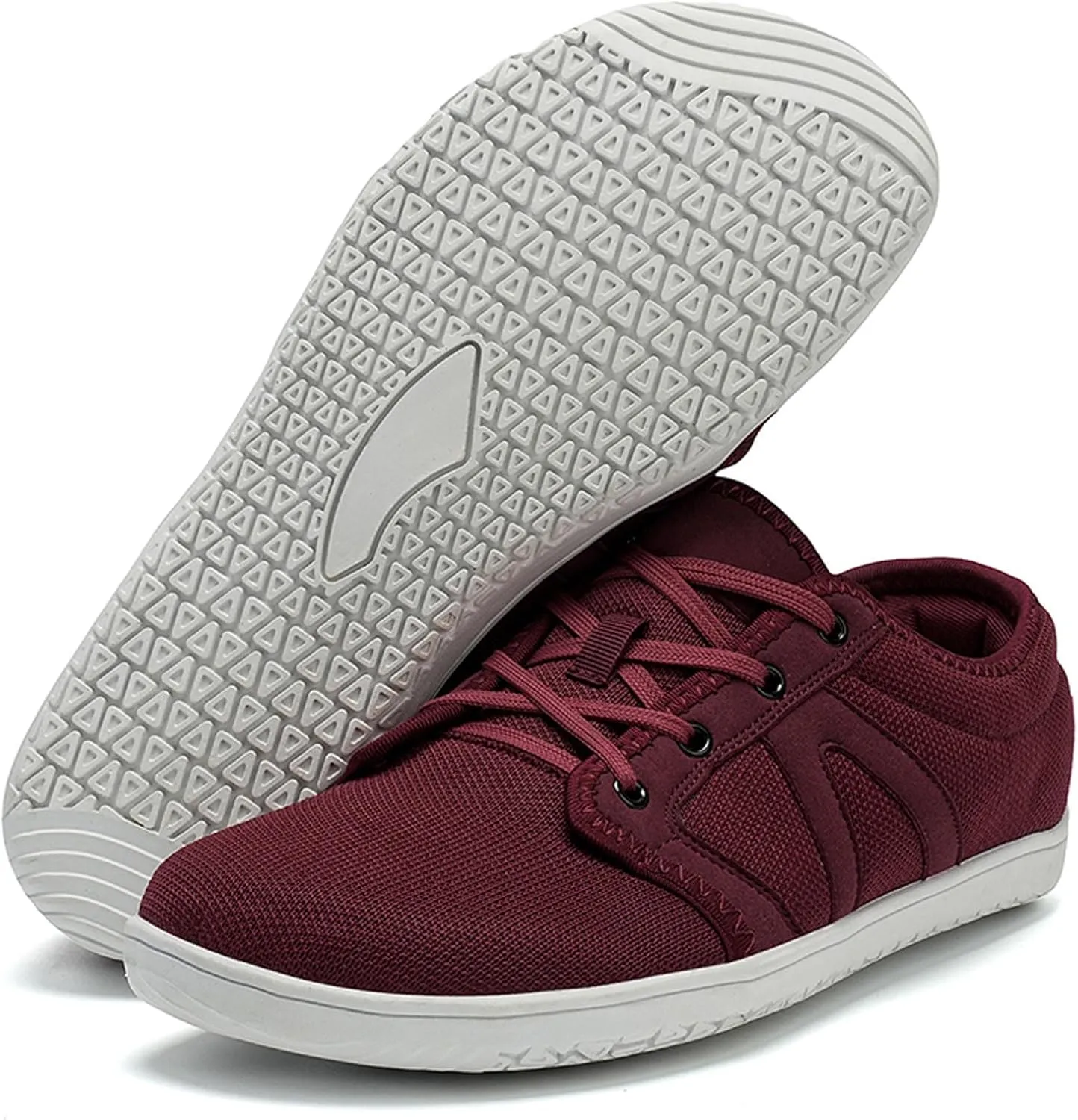 YUKTOPA Unisex Wide Toe Box Barefoot Shoes Men's Womens Zero Drop Minimalist Shoes Outdoor Trail Walking Shoes Athletic Trail Running Trainers Casual Sneakers