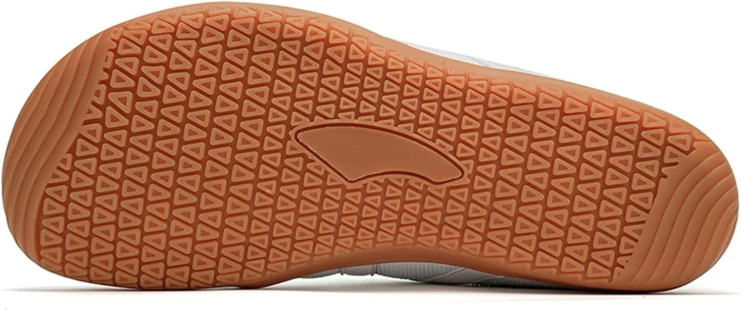 YUKTOPA Unisex Wide Toe Box Barefoot Shoes Men's Womens Zero Drop Minimalist Shoes Outdoor Trail Walking Shoes Athletic Trail Running Trainers Casual Sneakers