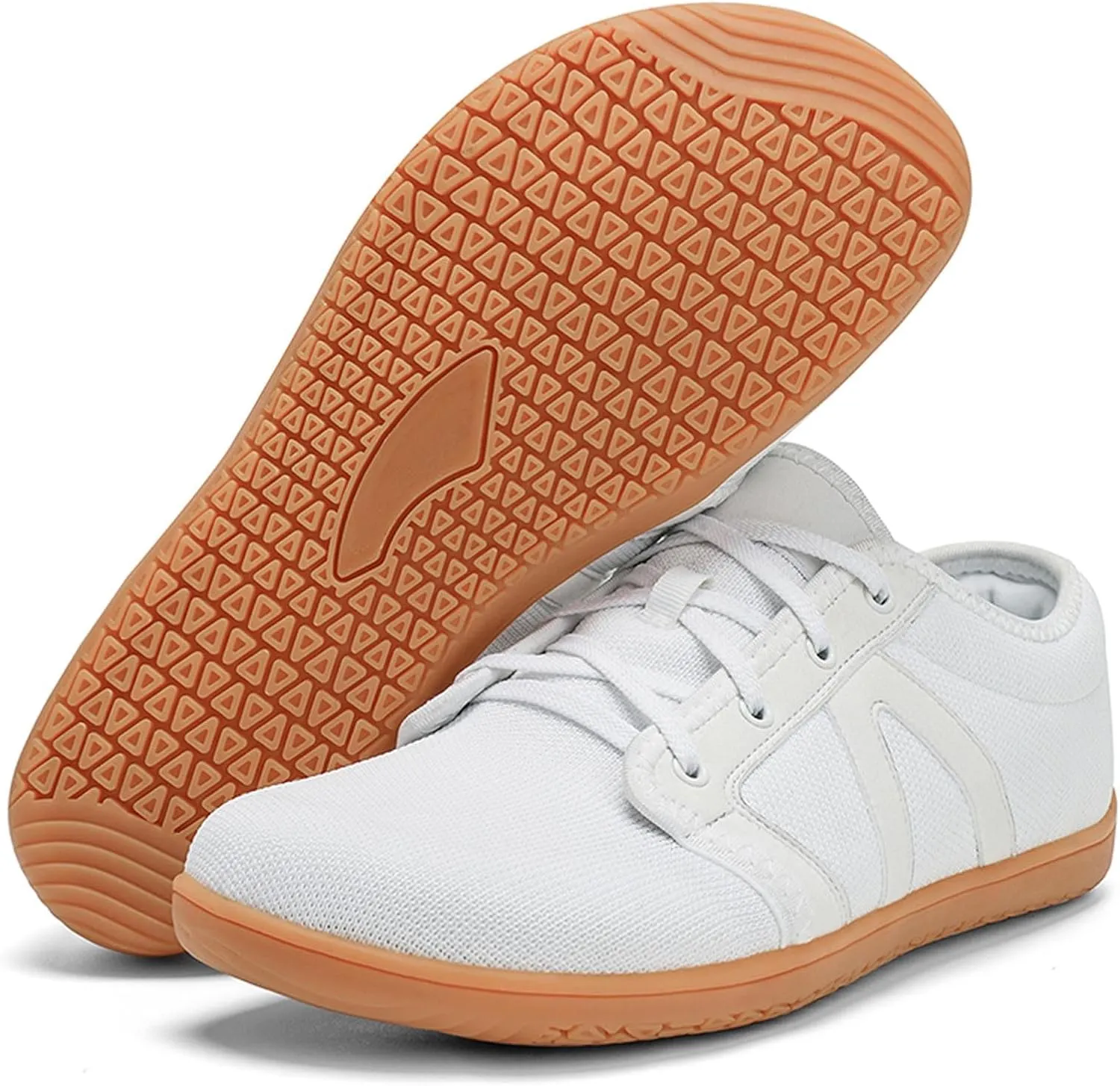 YUKTOPA Unisex Wide Toe Box Barefoot Shoes Men's Womens Zero Drop Minimalist Shoes Outdoor Trail Walking Shoes Athletic Trail Running Trainers Casual Sneakers
